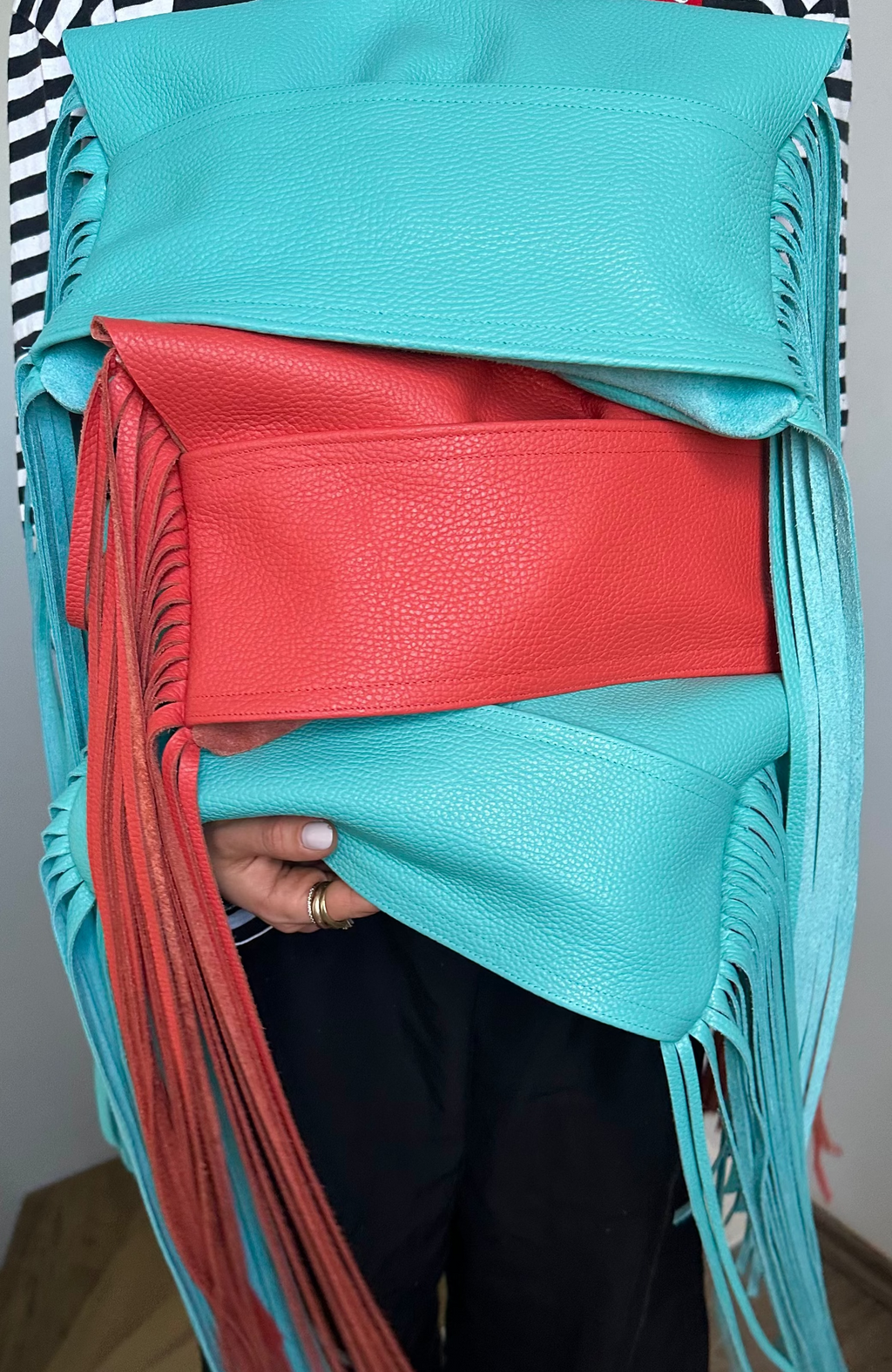 Fringe Leather Bag 2.0